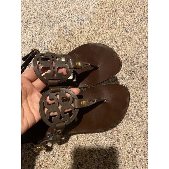 TORY BURCH Holly Strappy Kitten Heels Sandals Shoes Size: 81/2 M - Picture 3 of 5